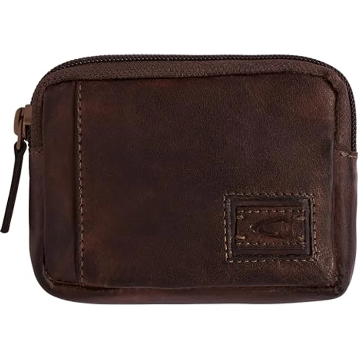 camel active Dust Herren Schlüsseletui Schlüsseltasche Leder Mittelgroß Braun – Bild 1