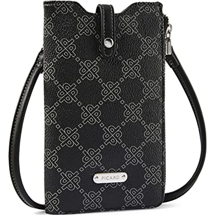 Picard Euphoria 1 Handytasche, 10,5 cm, schwarz, 100% Kunstleder, schlankes Design – Bild 3