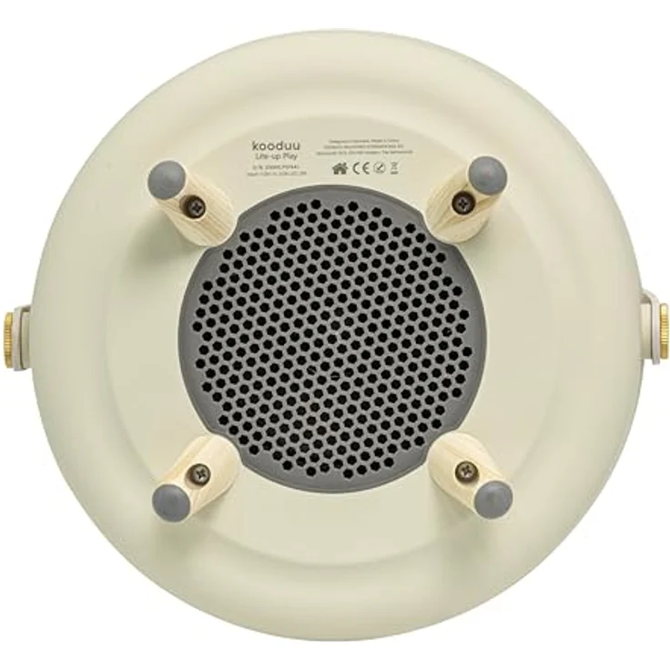 Kooduu - Lite-up Play JBL Lautsprecherlampe - Tragbar und Kabellos - Bluetooth-Verbindung und hochwertiger Klang, Sand - Beige – Bild 6