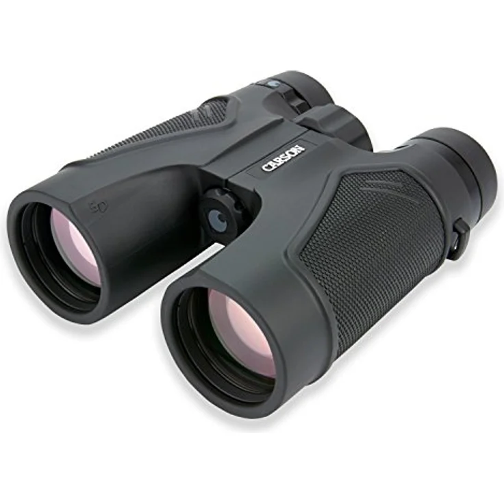 Carson Fernglas 8x42 mm, wasserfest mit Anti-Rutsch-Griff, ideal für Outdoor-Aktivitäten – Bild 5