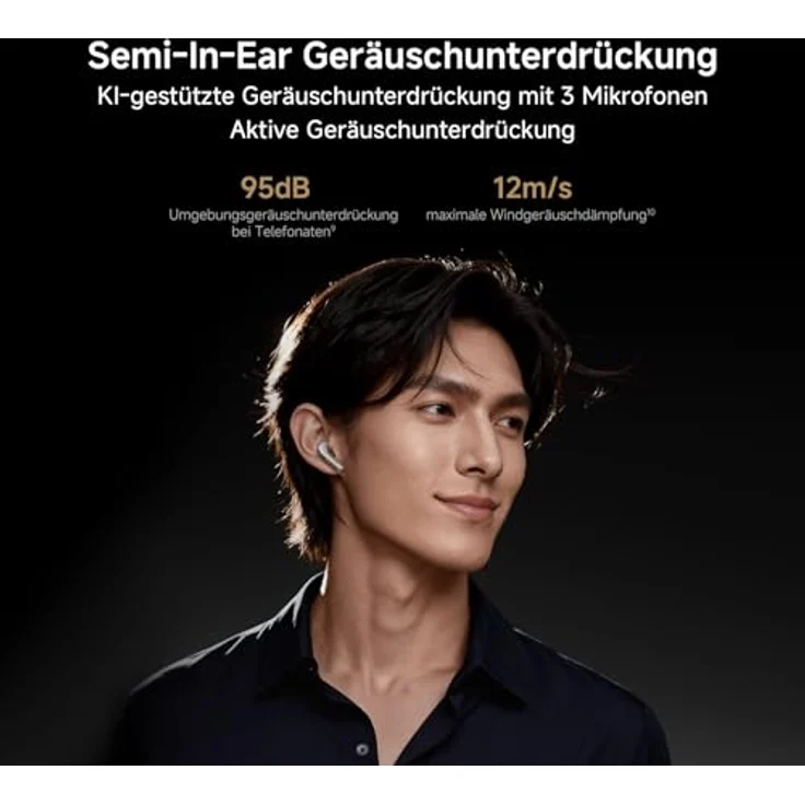 Xiaomi Buds 6, Wireless Kopfhörer mit hochwertigem Sound, Weiß – Bild 4