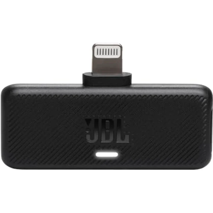 JBL Quantum Stream Wireless Mikrofon – Kabelloses Streaming-Mikrofon mit Lightning-Dongle für Apple Geräte – 24 Stunden aufnehmen – Schwarz – Bild 5
