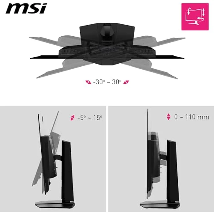 MSI MPG 322URXDE QD-OLED, 32 Zoll 4K Gaming Monitor mit Quantum Dot Technologie – Bild 5