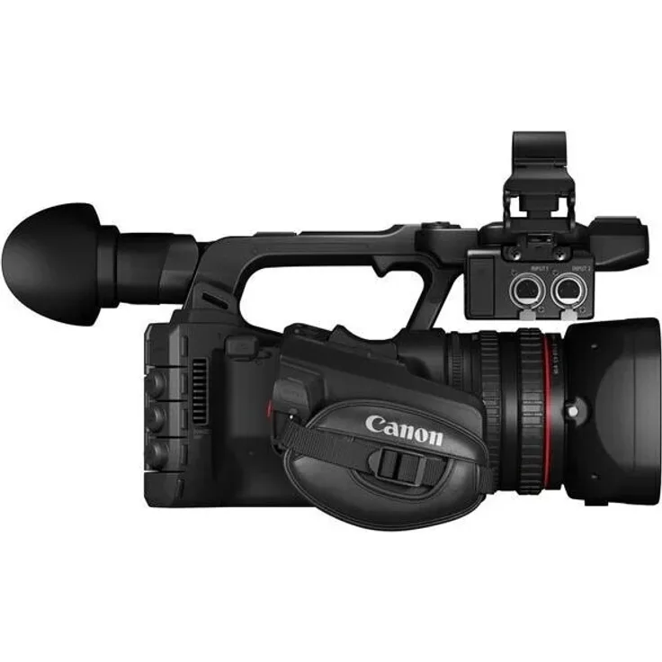 Canon XF605 4K-Camcorder, 8,29 Megapixel, 15x optischer Zoom, 1" CMOS-Sensor, WiFi, HDMI, Smartphone-Steuerung, schwarz