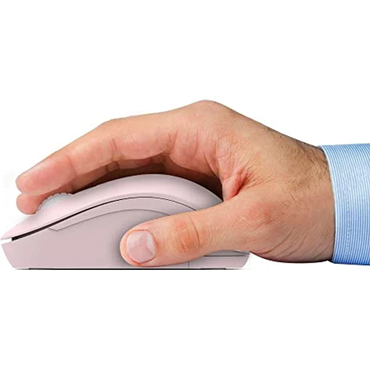Port Designs Anschluss für kabellose Maus, PC, kabellos, 2,4 GHz, Kollektion 2 für Computer – optischer Sensor 1600 DPI – 3 Tasten – kompakt, beidhändig & leise, Rosa – Bild 4