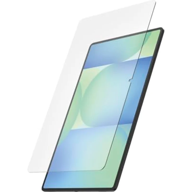 HAMA Premium Displayschutz für Samsung Galaxy Tab S10 FE, gehärtetes Glas, hochtransparent, HD-Qualität, kratzfest, nur 0,33 mm dünn – Bild 2