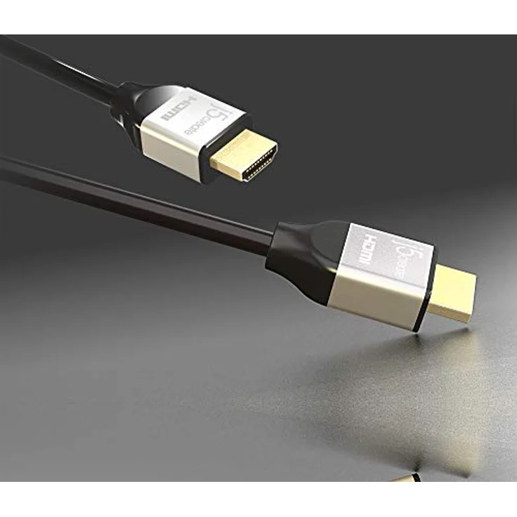 j5create HDMI-Kabel 2m, Typ A, 4K Unterstützung, 18 Gbit/s, Schwarz – Bild 4