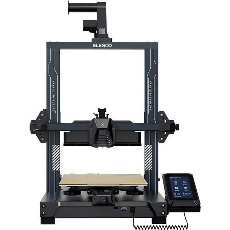 ELEGOO Neptune 4 Pro, FDM 3D Drucker mit 225 × 225 × 265 mm Arbeitsbereich, 500 mm/s Druckgeschwindigkeit und automatischem 121-Punkt-Nivellierungssystem
