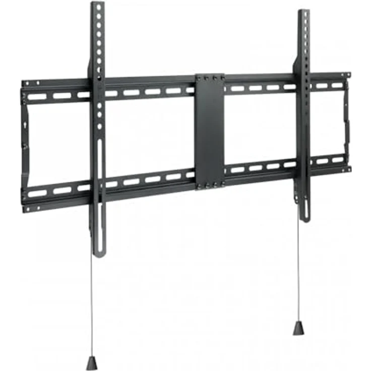 TooQ LP4390F-B, Wandhalterung für TV-Bildschirme 43"-90", VESA 200x200 bis 800x400 mm, Schwarz, max. 70 kg Traglast – Bild 1