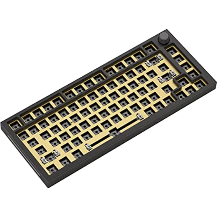 Glorious PC Gaming Race GMMK Pro 75% Switch Plate, Gaming Zubehör für Custom Tastatur GMMK Pro Keyboard Gaming, Superrobustes Messing Schalterplatte für GMMK Pro ISO Layout – Bild 2