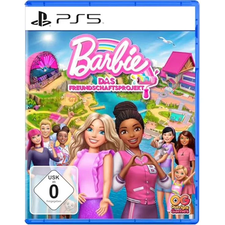 Outright Games Barbie: Das Freundschaftsprojekt - PS5, PS5-Games mit neuen Einrichtungen und lustigen Aktivitäten