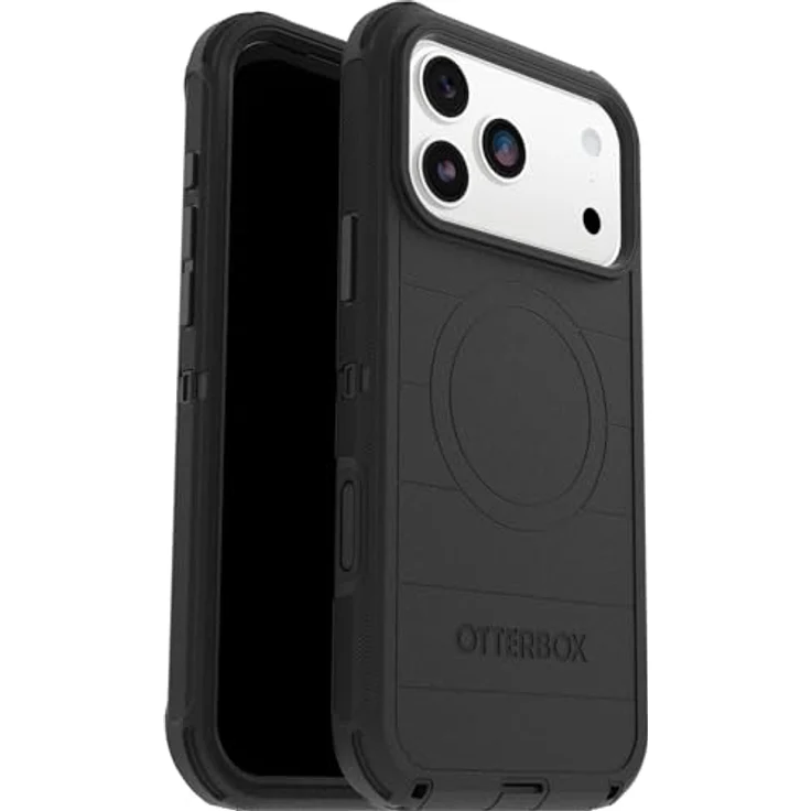 OtterBox Defender Series Pro MagSafe Hülle für iPhone 17 Pro Max, stoßfest, sturzsicher, 7X militärisch getestet, Schwarz – Bild 1