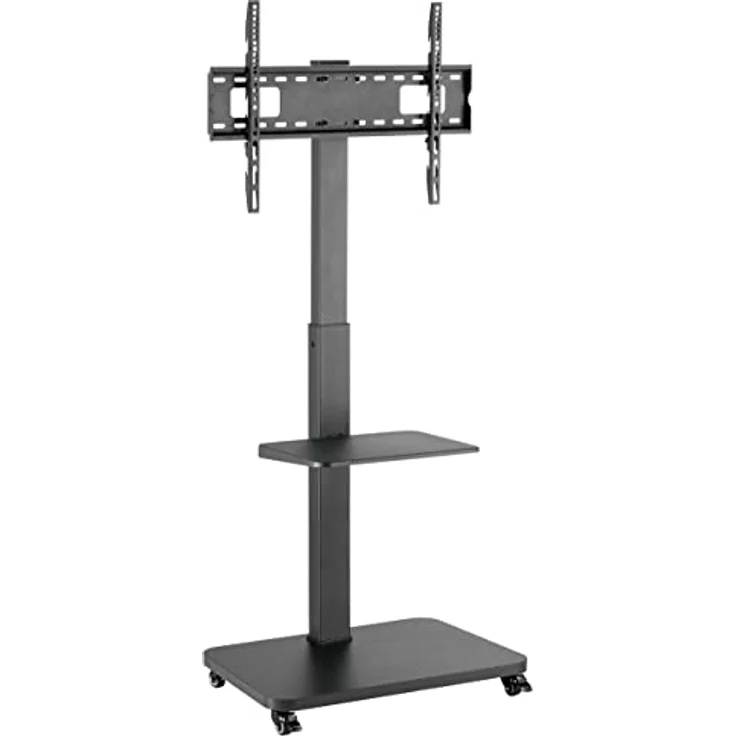 myWall HP108L Standfuß für Flachbildschirme 37“ - 75“ (94-190 cm), Belastung bis 40 kg, schwarz 20 Jahre Garantie – Bild 1