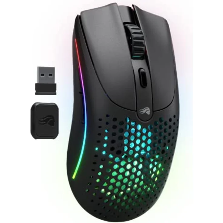 Glorious Model O 2 Wireless Gaming Maus - schwarz, matt – Bild 1
