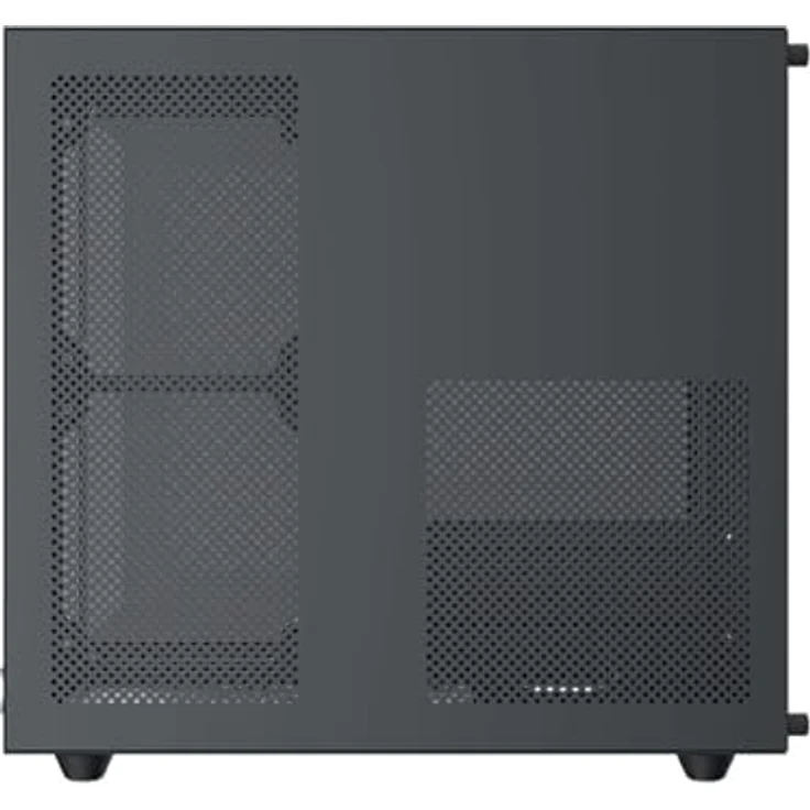 Xigmatek Aqua M Lite, Mini Tour Micro ATX PC-Gehäuse mit gläsernen Seitenpaneelen, schwarz – Bild 5