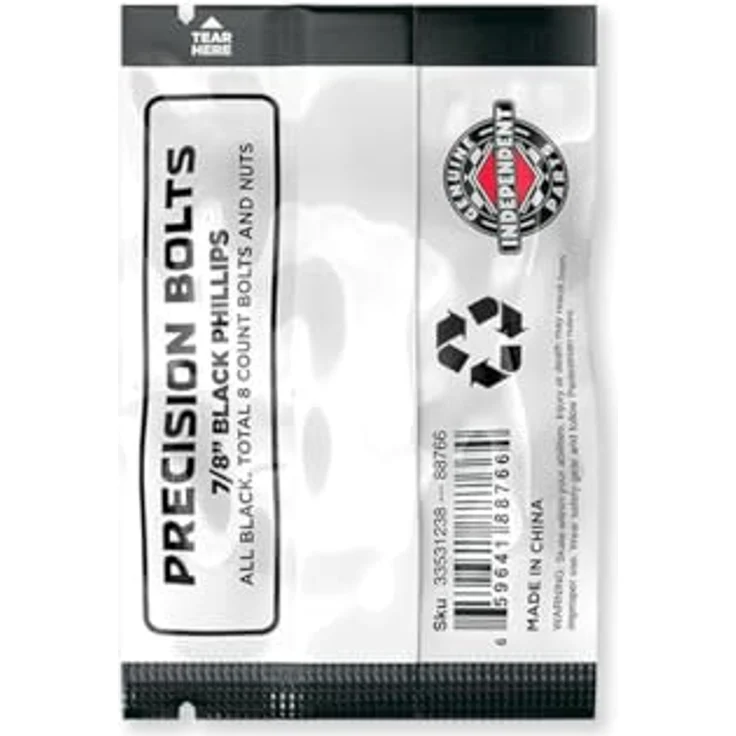 Independent Skateboardzubehör Mounting-Kits Independent 7-8 Kreuz ONESIZE, black – Bild 3