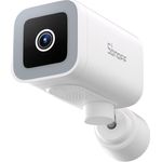 SONOFF CAM-B1P Outdoor-Überwachungskamera, 2K HD mit Farbnachtsicht, 180° Panoramaansicht, KI-Menschen­erkennung, IP65 wetterfest, Zwei-Wege-Audio, Smart-Home-kompatibel