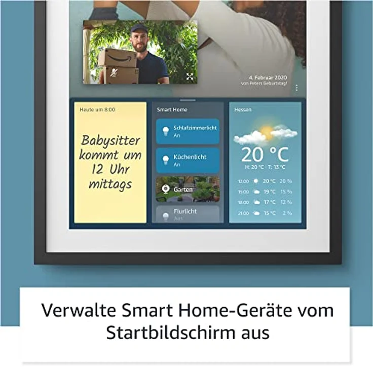 Amazon Echo Show 15+ (Amazon Alexa), Smart Speaker, Schwarz – Bild 4