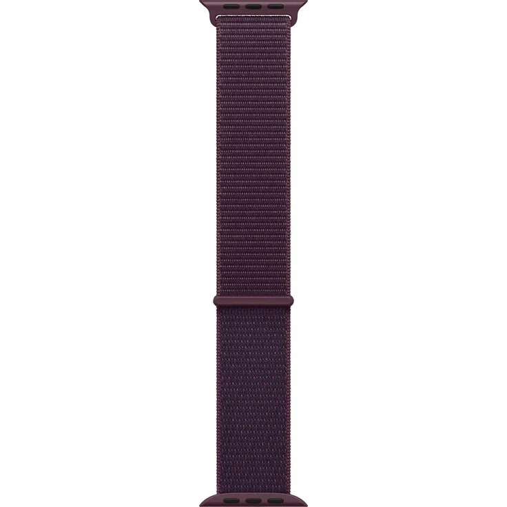 Apple Watch Sport Loop 40mm, atmungsaktives Nylongewebe mit Klettverschluss, Burgunder