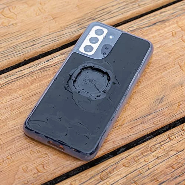 QUAD LOCK Poncho für Samsung Galaxy S20 Ultra, wetterfeste Schutzabdeckung aus transparentem TPU mit Fallschutz – Bild 3