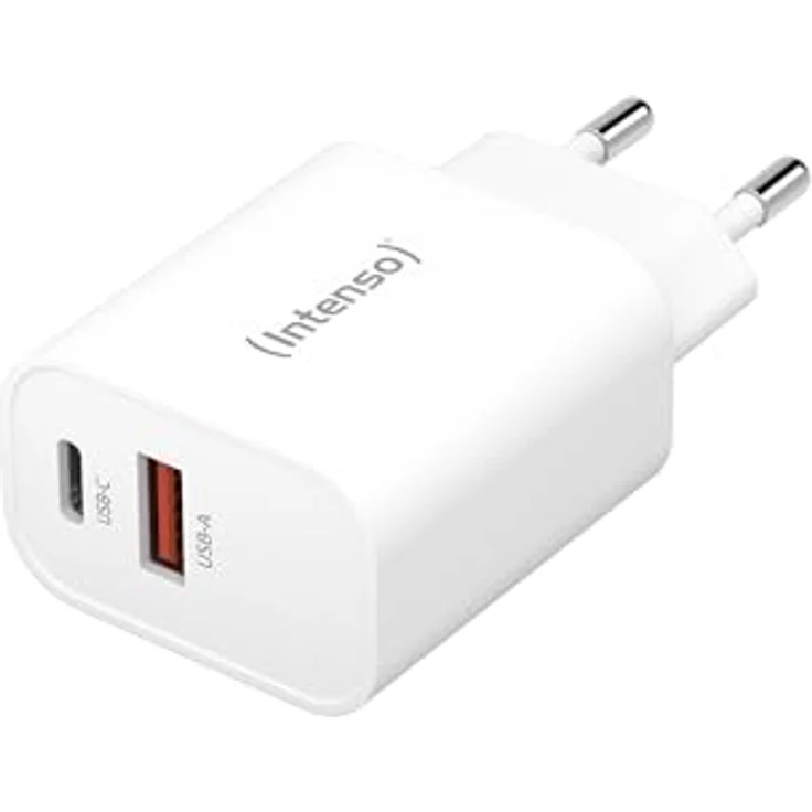 Intenso Intenso Power Adapter 30W, USB-A und USB-C Induktions-Ladegerät für schnelles und effizientes Laden – Bild 1