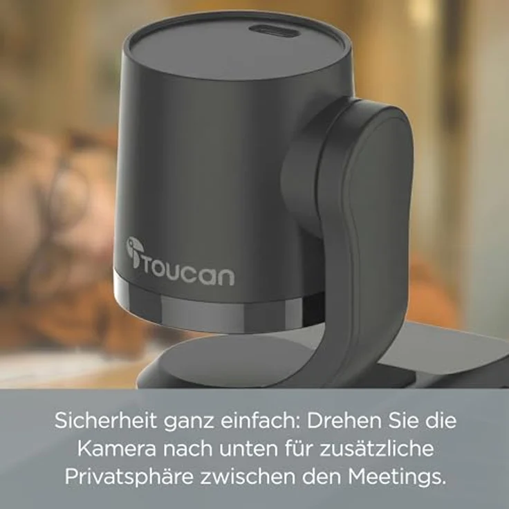 Toucan veebikaamera Connect Streaming (3.60 Mpx), Webcam, Schwarz – Bild 8