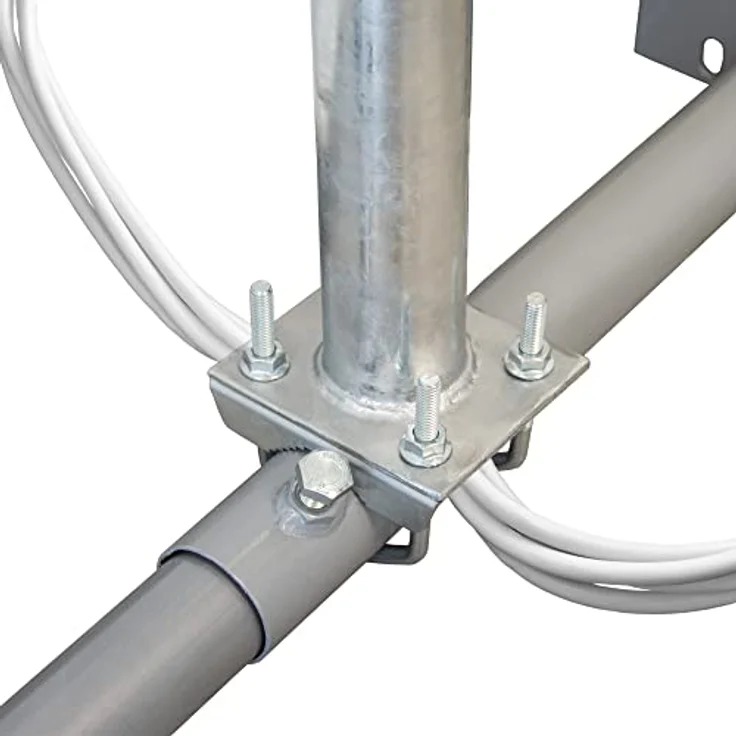 PremiumX SAT Mast Sparrenhalter Frankfurter Pfanne Dach – Bild 6