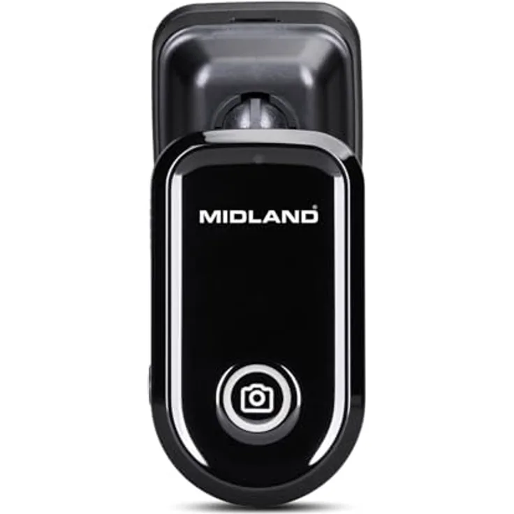 Midland C1645 Dash Cam, integriertes GPS und G-Sensor, Wi-Fi, hochauflösende Aufnahme, ultrakompakt