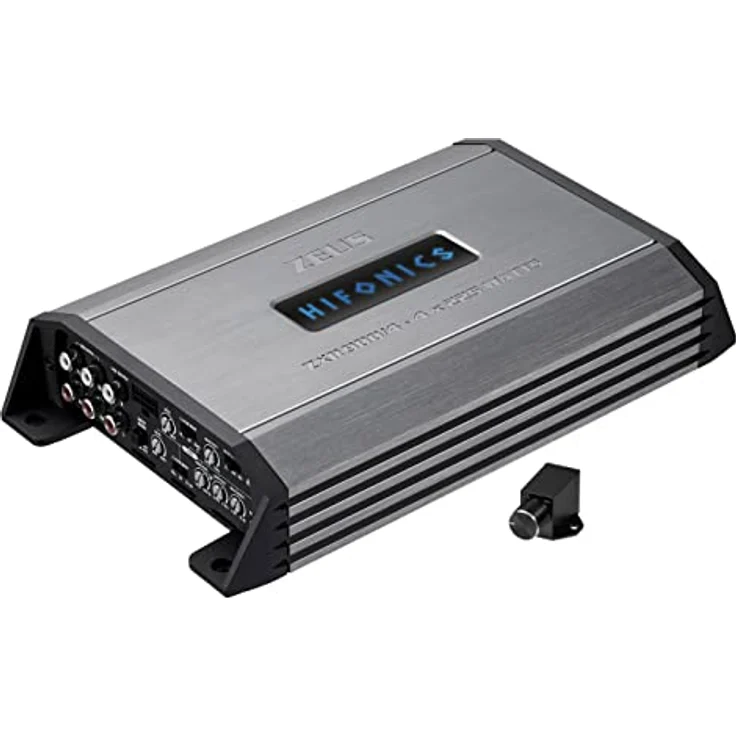 Hifonics ZXR 900/4, 4 Kanal Class-D Verstärker mit 4x 135/225 Watt RMS und Bass-Remote – Bild 1