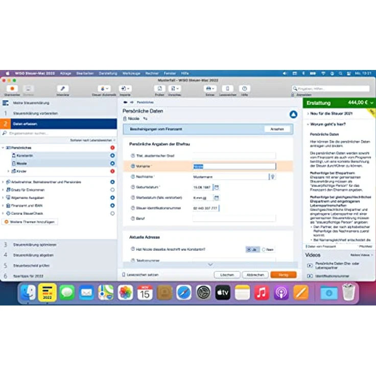 WISO Steuer-Mac 2022 (für Steuerjahr 2021|Standard Verpackung) – Bild 5
