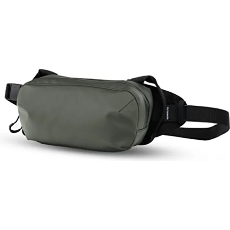WANDRD D1 Gürteltasche - Umhängetasche für Wandern, Reisen, Festivals, Sport und mehr - Wetterfest für Handys, Brieftaschen, Schlüssel und Kamera, Wasatch Green – Bild 1