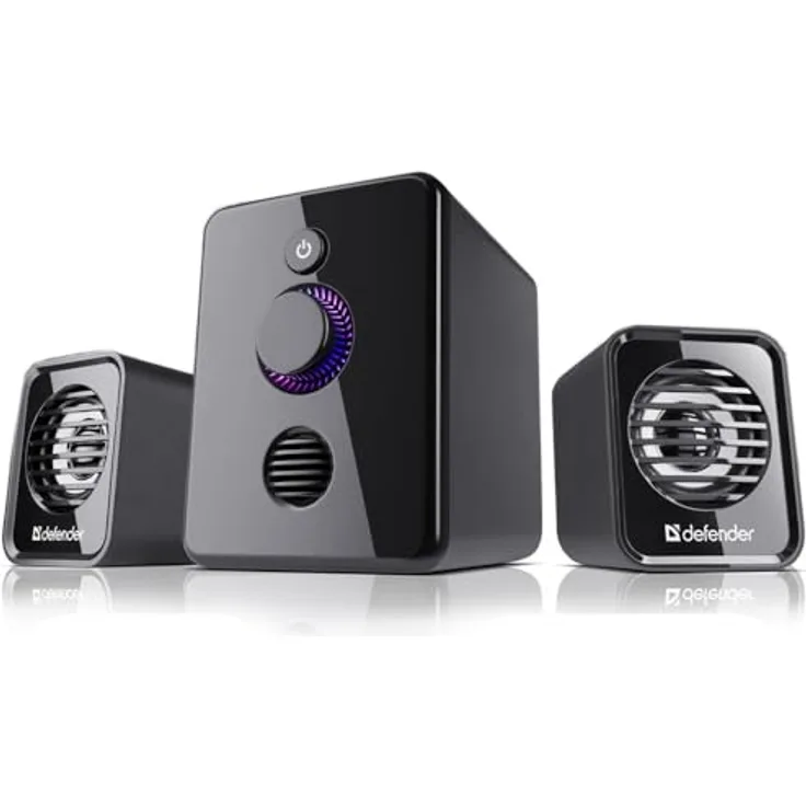 Defender Głośniki Komputerowe v12 2.1 11w USB Podświetlenie LED PC-Lautsprecher von Defender, Modell Głośniki Komputerowe V12 2.1 11 W USB Podświetlenie LED