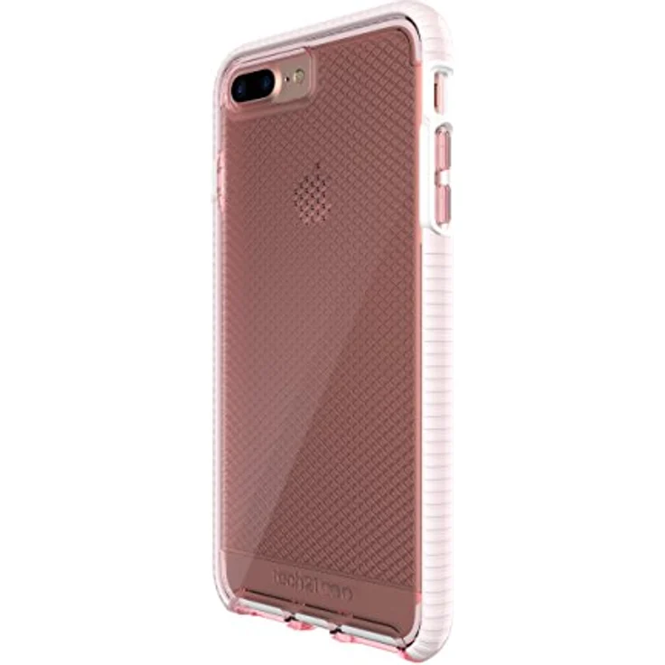 Tech 21 T21-5349 EVO Check CASE iPhone 7 PLUS ROSE TINT/White – Bild 5