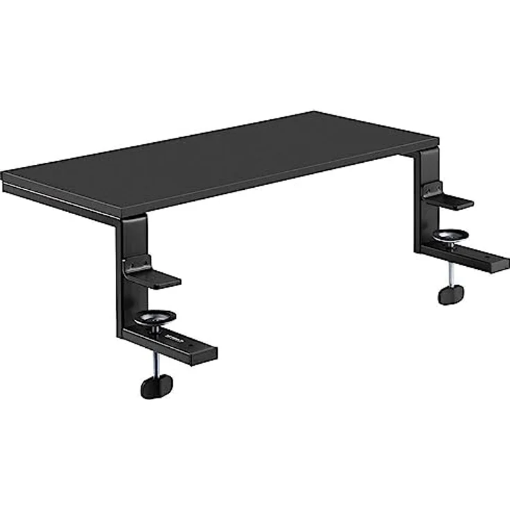 SpeaKa Professional SP-10938480 Monitor-Erhöhung Schwarz, Platz sparende Bauform, Höhen-Bereich: 236 mm (max) – Bild 3