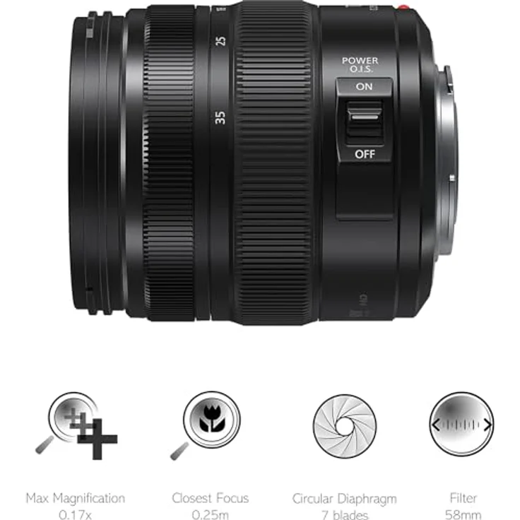 Panasonic H-HSA12035E Lumix G Vario 12-35 mm- F2.8 ASPH.-Power O.I.S. schwarz - Preisvergleich – Bild 3