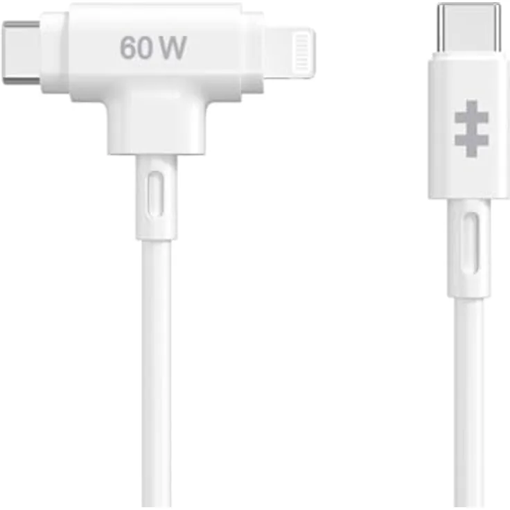 Hyper Juice Lightning Cable, USB-C zu Lightning, 1.5 m, weiß