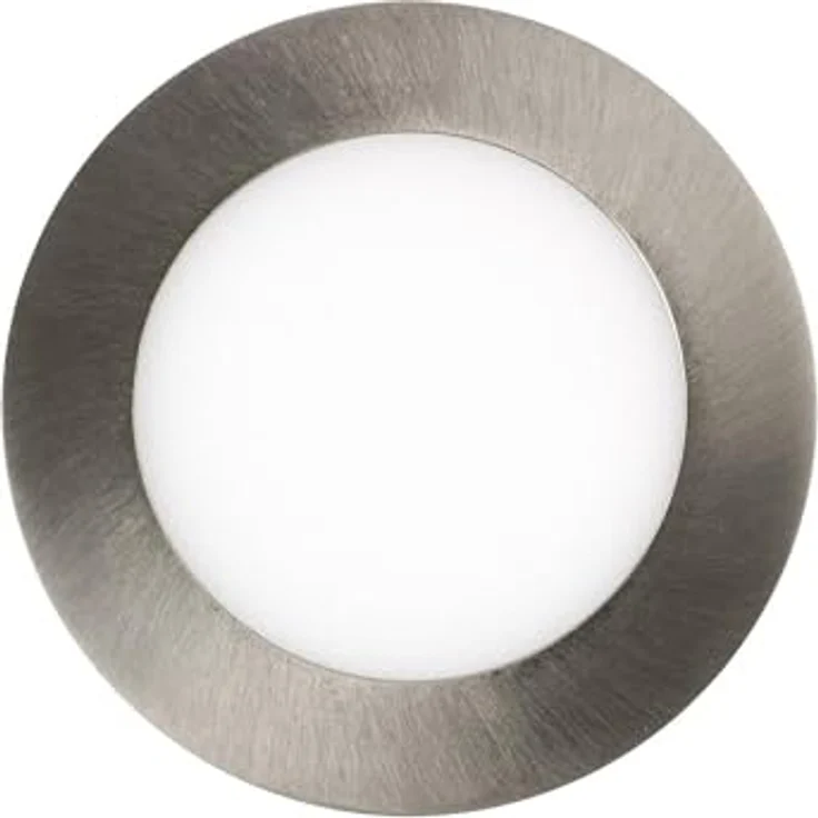 LEDKIA LIGHTING LED-Deckeneinbauleuchte SuperSlim 6W Rund Silber Warmweiß 3000K, Smarte Deckenbeleuchtung – Bild 5