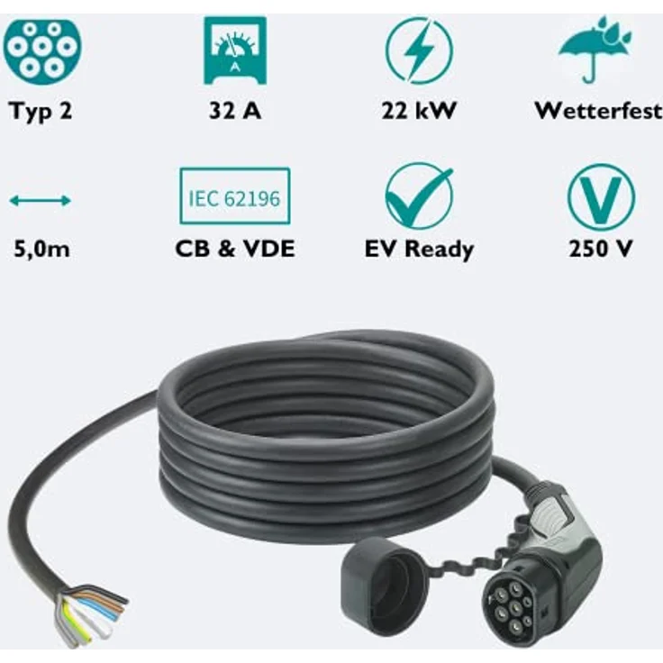 Phoenix Contact EV-Ladekabel, hochwertiges Elektro- und Industriekabel für Elektrofahrzeuge – Bild 4