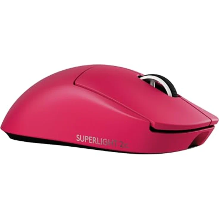 Logitech G PRO X Superlight 2c kabellose Gaming-Maus, 53 g leicht, 44K DPI-Sensor, 8 kHz Abtastrate, 5 programmierbare Tasten, USB-C-Ladefunktion, PC/Mac - Rosa – Bild 1