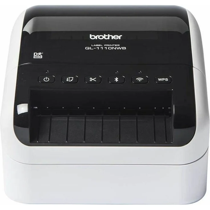 Brother QL-1110NWBC - Etikettendrucker mit Direkt Wärme, 300 x 300 DPI, 110 mm/sek - Schwarz - Weiß – Bild 1