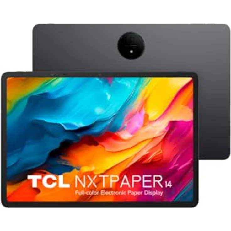 TCL NXTPAPER 14 Tablet Wi-Fi Display 14 Zoll 16GB RAM (8GB + 8GB RAM Expansion) 256GB ROM Akku 10000mAh mit Fast Charge 33W - Grau – Bild 1