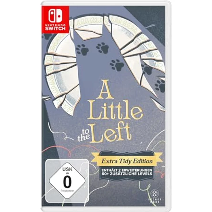 Secret Mode A Little to the Left: Extra Tidy Edition - Switch, Nintendo Switch Spiel mit über 100 einzigartigen und logischen Puzzles – Bild 1