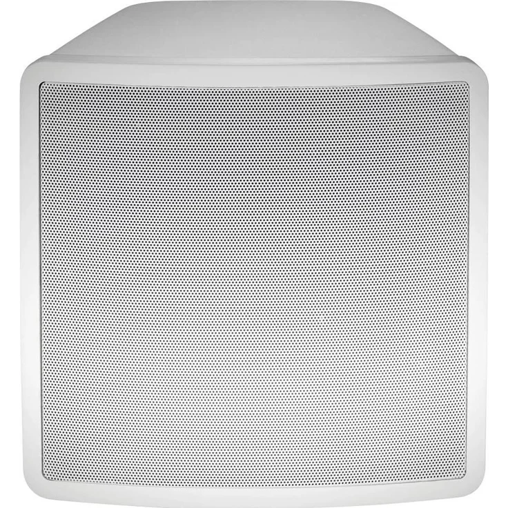 Monacor SL-150WS/EN PA-Lautsprecher, Wetterfest, 150 W, IP66, Weiss