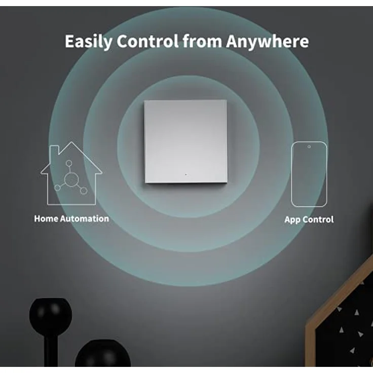 Aqara Smart Wall Switch H1(With Neutral, Single Rocker) (HomeKit) (WS-EUK03) – Bild 3