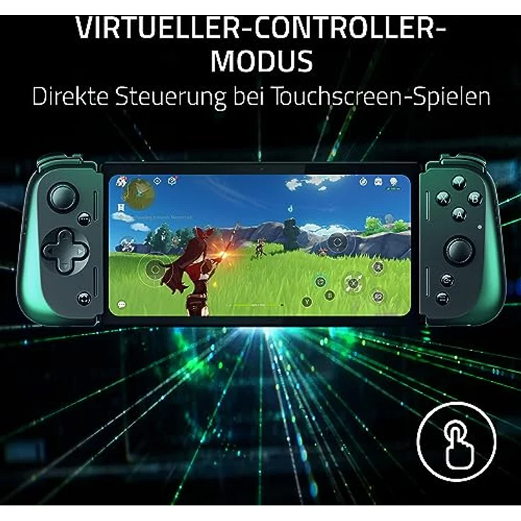 RAZER Razer Kishi V2 Pro (Android), Gamepad mit Razer Hypersense-Haptik, Multifunktionstasten, ausziehbares Mittelteil – Bild 9