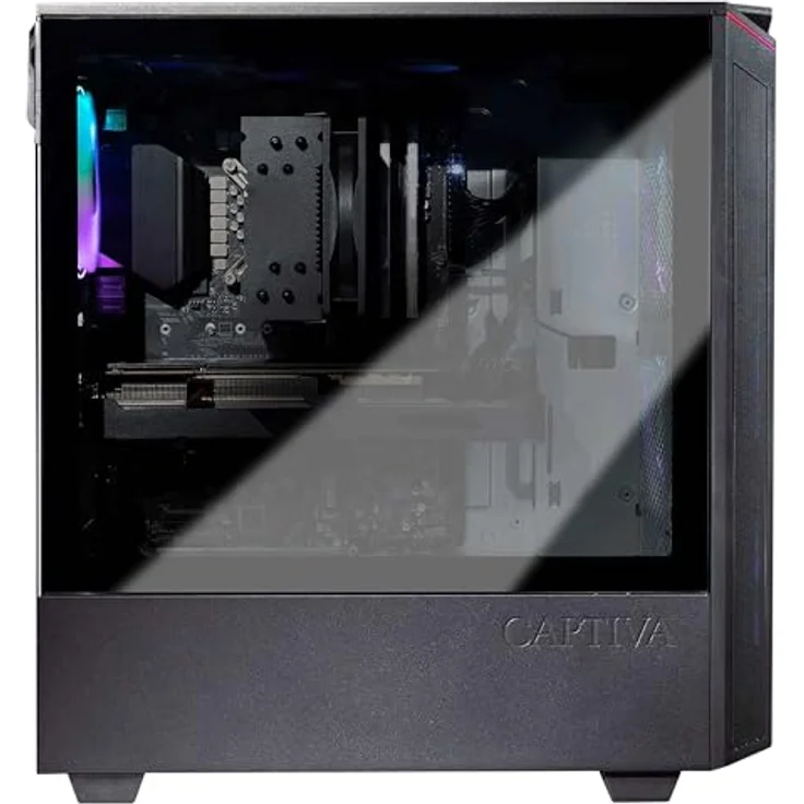 Captiva Advanced Gaming R90-862, Desktop-PC mit AMD Ryzen 7 9700X, 32GB DDR5 RAM, NVIDIA GeForce RTX 5060 Ti 16GB, 1TB SSD, Windows 11 Home, RGB-Beleuchtung – Bild 3