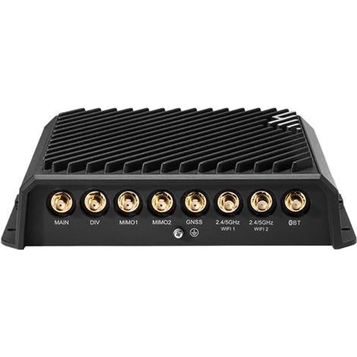 Cradlepoint R1900-5GB, mobiler 5G Router mit Wi-Fi 6, 4-Port-Switch und 3 Jahren NetCloud Mobile Plan, Schwarz