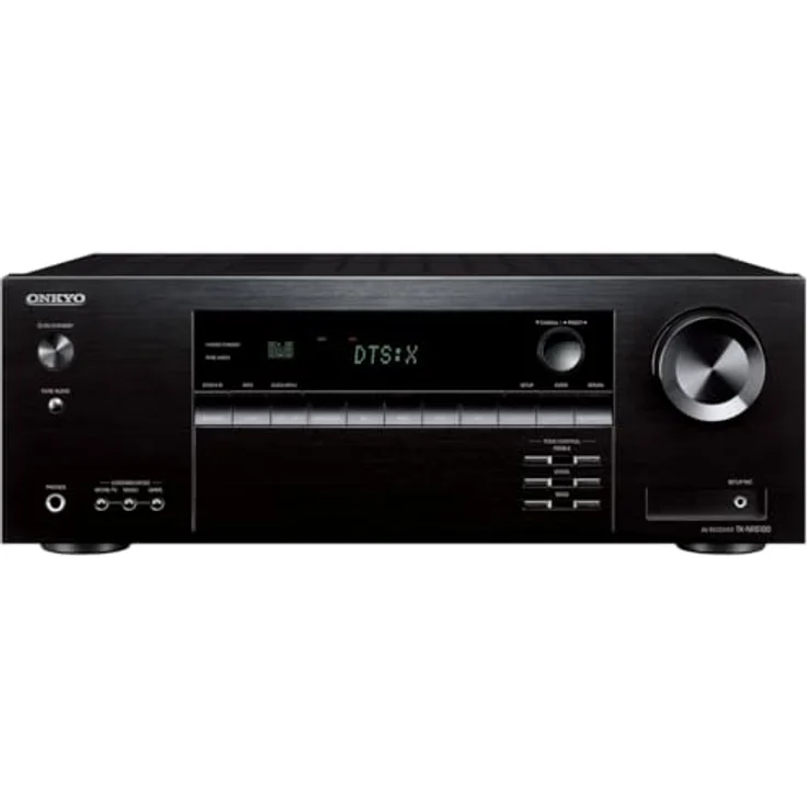 Onkyo TX-NR5100, 7.2ch AV-Receiver mit HDMI 2.1 und 8K Unterstützung, Schwarz – Bild 1