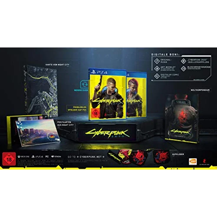 CYBERPUNK 2077 - DAY 1 Standard Edition - (kostenloses Upgrade auf PS5) - [PlayStation 4] – Bild 2