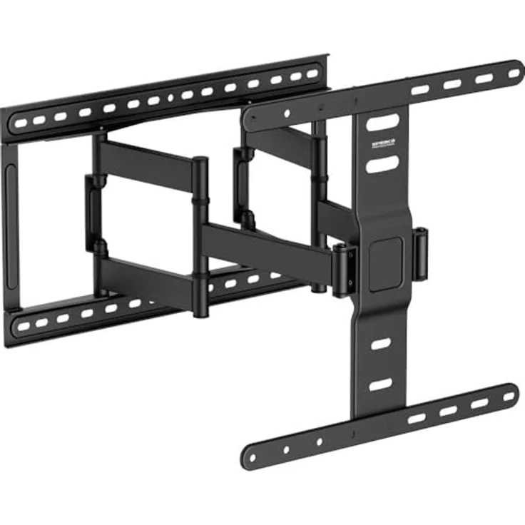 Speaka Professional SP-TVM-1100 TV-Wandhalterung, Ausziehbar, Neigbar + Schwenkbar für Displays von 94 cm (37) bis 190,5 cm (75), max. Tragkraft 60 kg, VESA-unterstützt – Bild 1